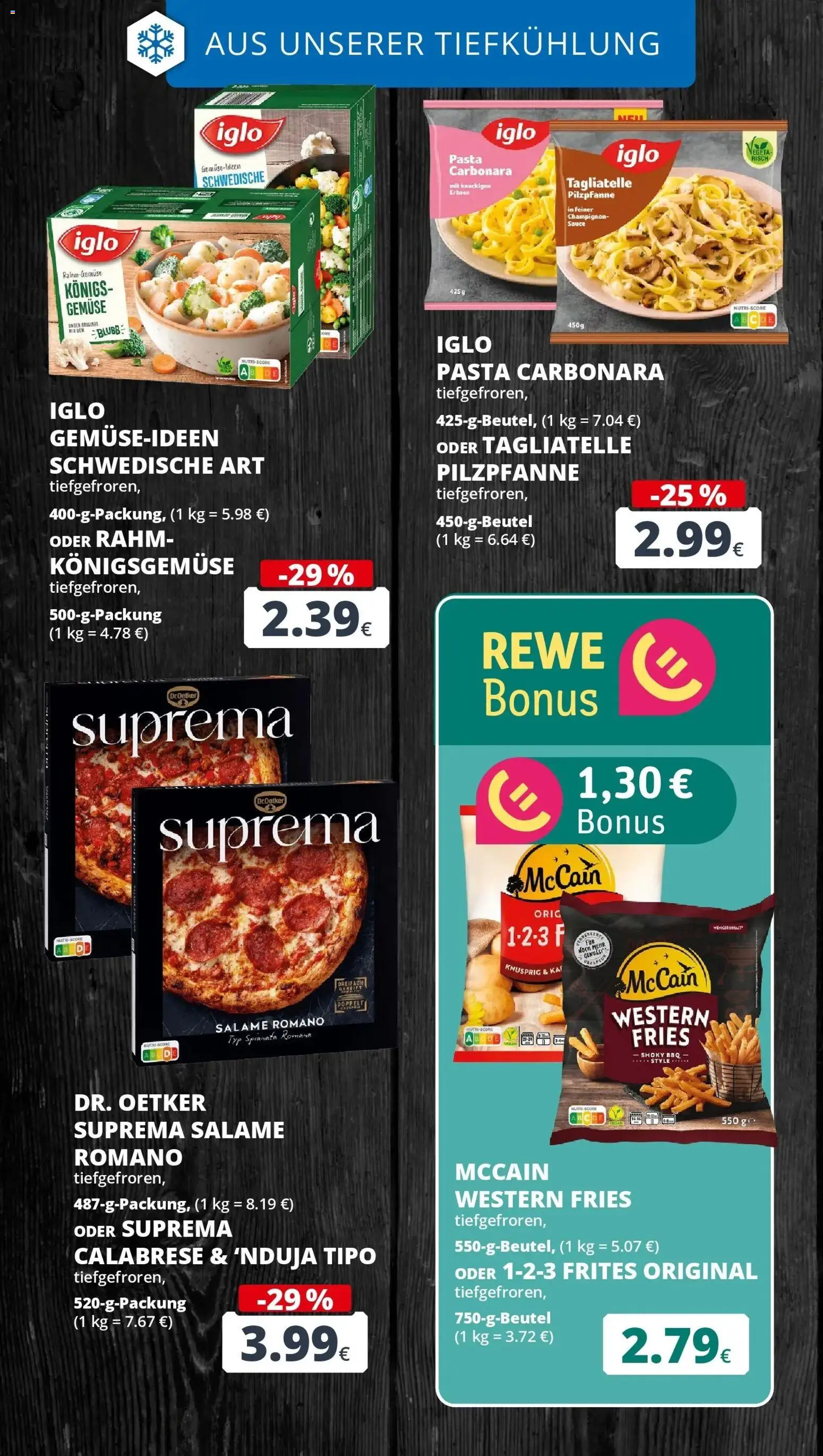 Vorschau von dem Prospekt des Geschäftes Rewe, gültig ab dem 26.10.2026