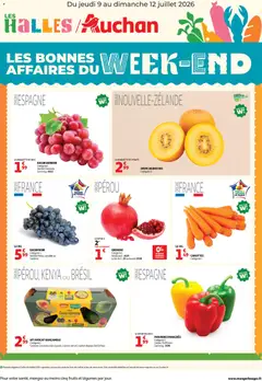 Voorbeeld van Auchan Les bons plans du week-end dans votre hyper ! van winkel Auchan geldig vanaf 09/07/2026