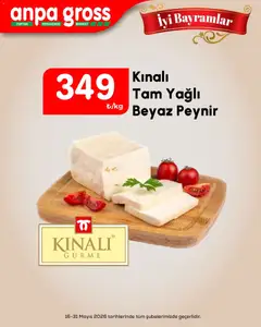 Anpa Gross Anpa Gross İndirim 16.05.2026 - Broşürünün önizlemesi