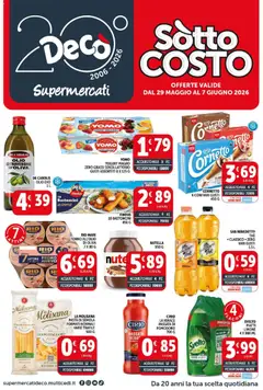 Anteprima dell'opuscolo Decò volantino Supermercati Lazio dal negozio Decò valido da 29/05/2026