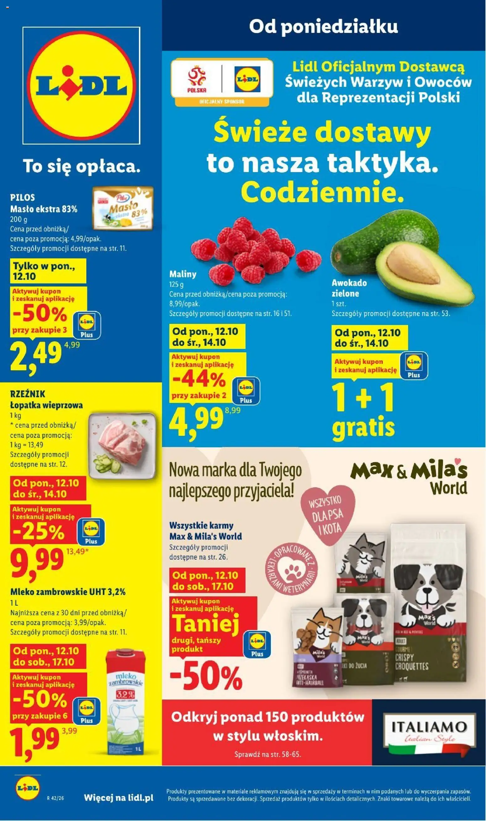 Pogląd gazetki "Lidl gazetka" ze sklepu Lidl ważnej od 12.10.2026