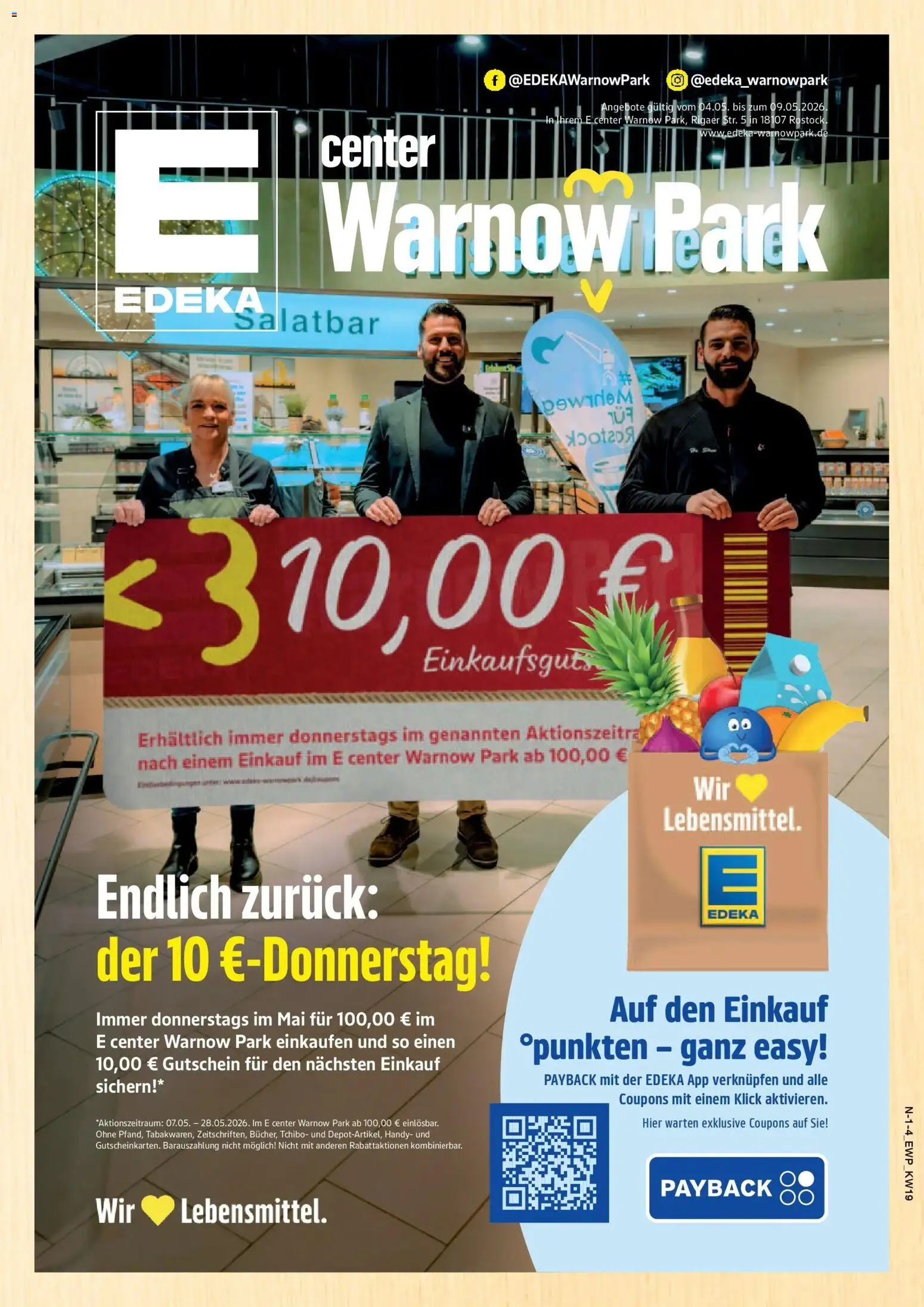 Vorschau von dem Prospekt des Geschäftes Edeka, gültig ab dem 04.05.2026