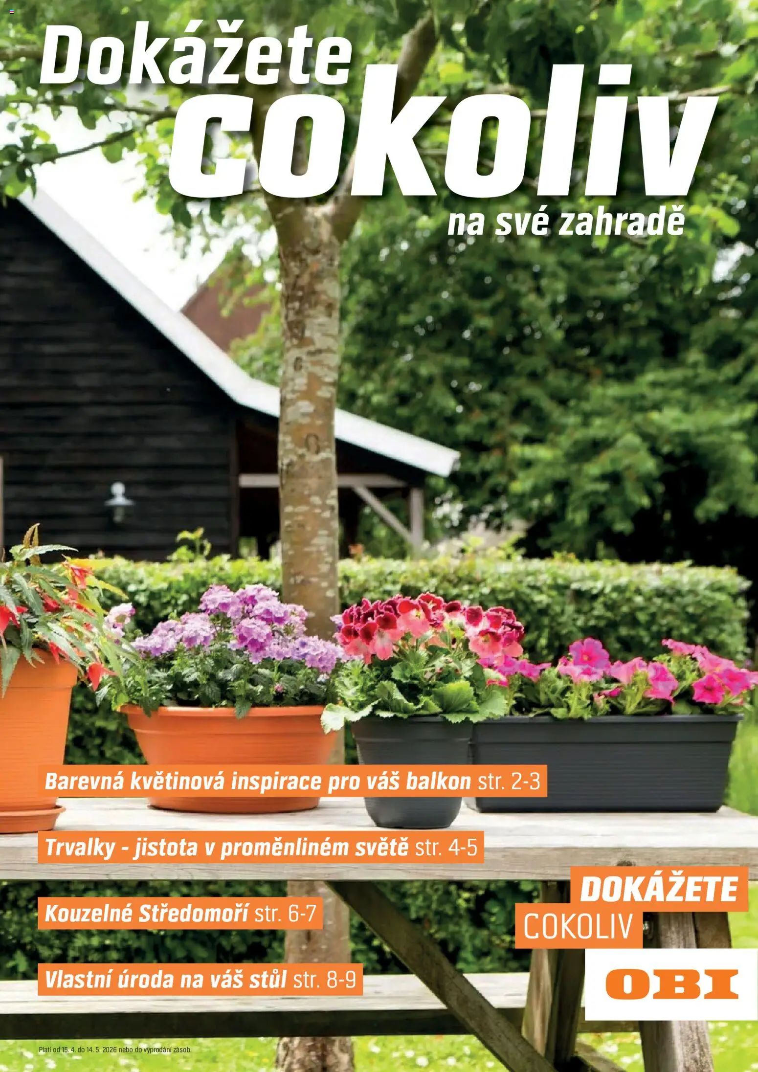 Náhled nabídky: OBI OBI leták - Dokážete cokoliv platný od 15.04.2026 - Stůl