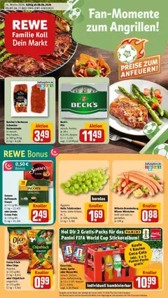 Vorschau von dem Prospekt des Geschäftes Rewe, gültig ab dem 08.06.2026