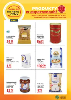 Pogląd gazetki "Makro gazetka - Gotuj się na niskie ceny" ze sklepu Makro ważnej od 17.08.2026