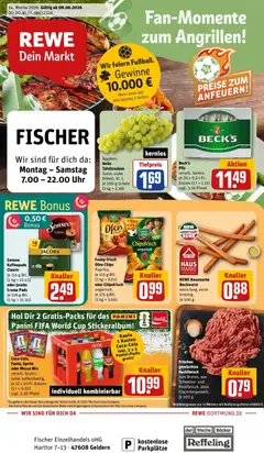Vorschau von dem Prospekt des Geschäftes Rewe, gültig ab dem 08.06.2026