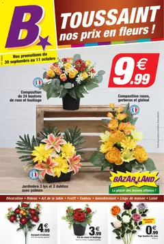Prévisualisation de Bazarland catalogue du magasin Bazarland formulaire valide 30/09/2026