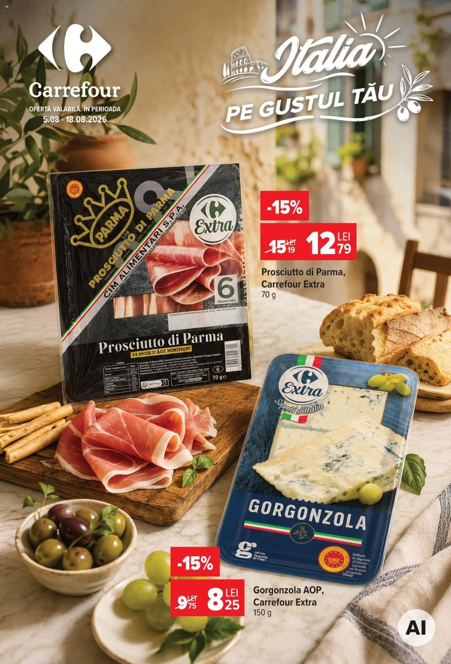Previzualizarea de cataloage: Carrefour Carrefour Catalog Special Italian week valabil de la 05.08.2026 - Gorgonzola