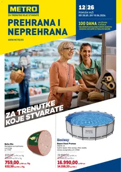Pregled Metro kataloga - važi od 28.05.2026