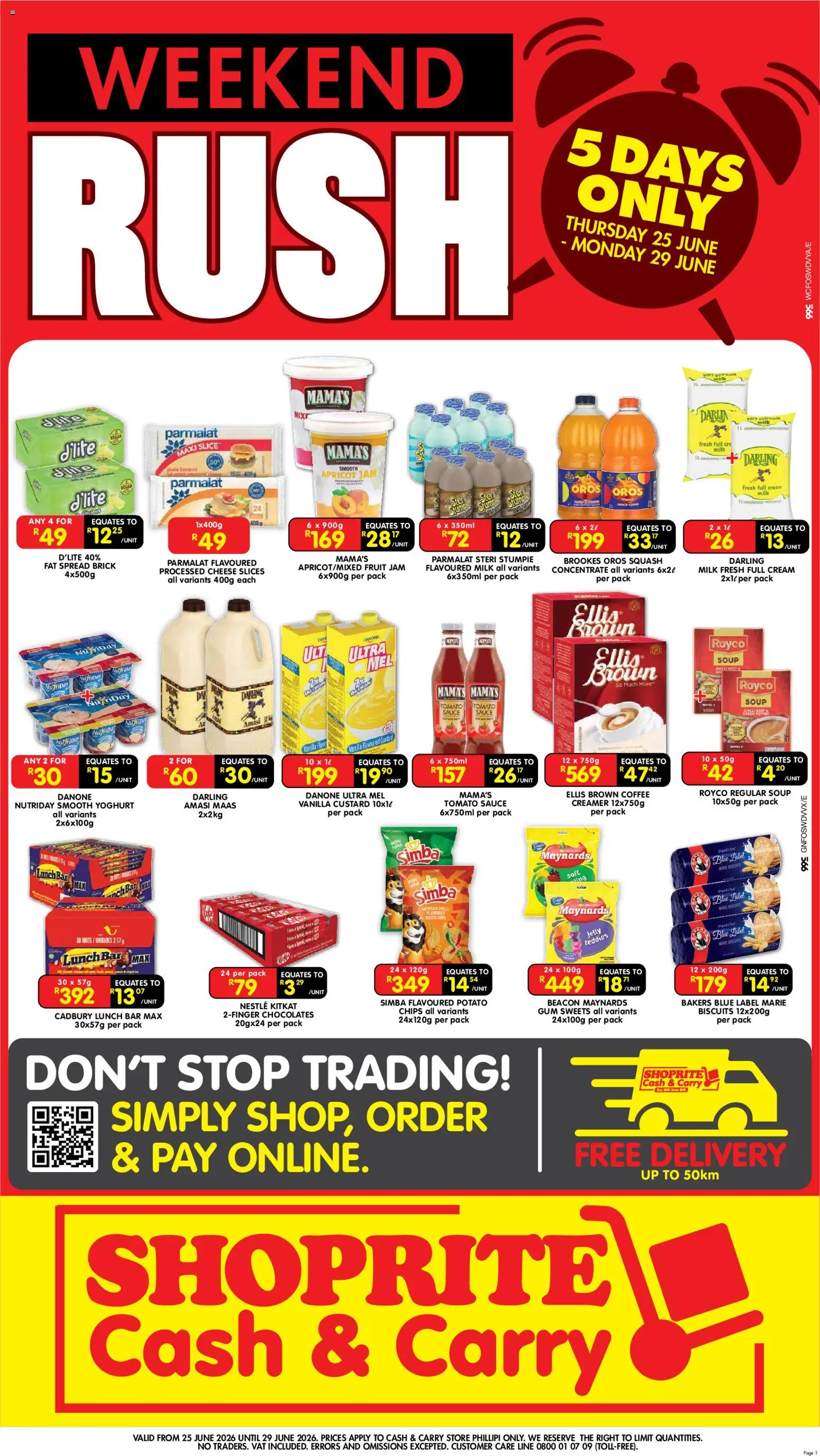 Preview of Shoprite flyer valid from 25/06/2026