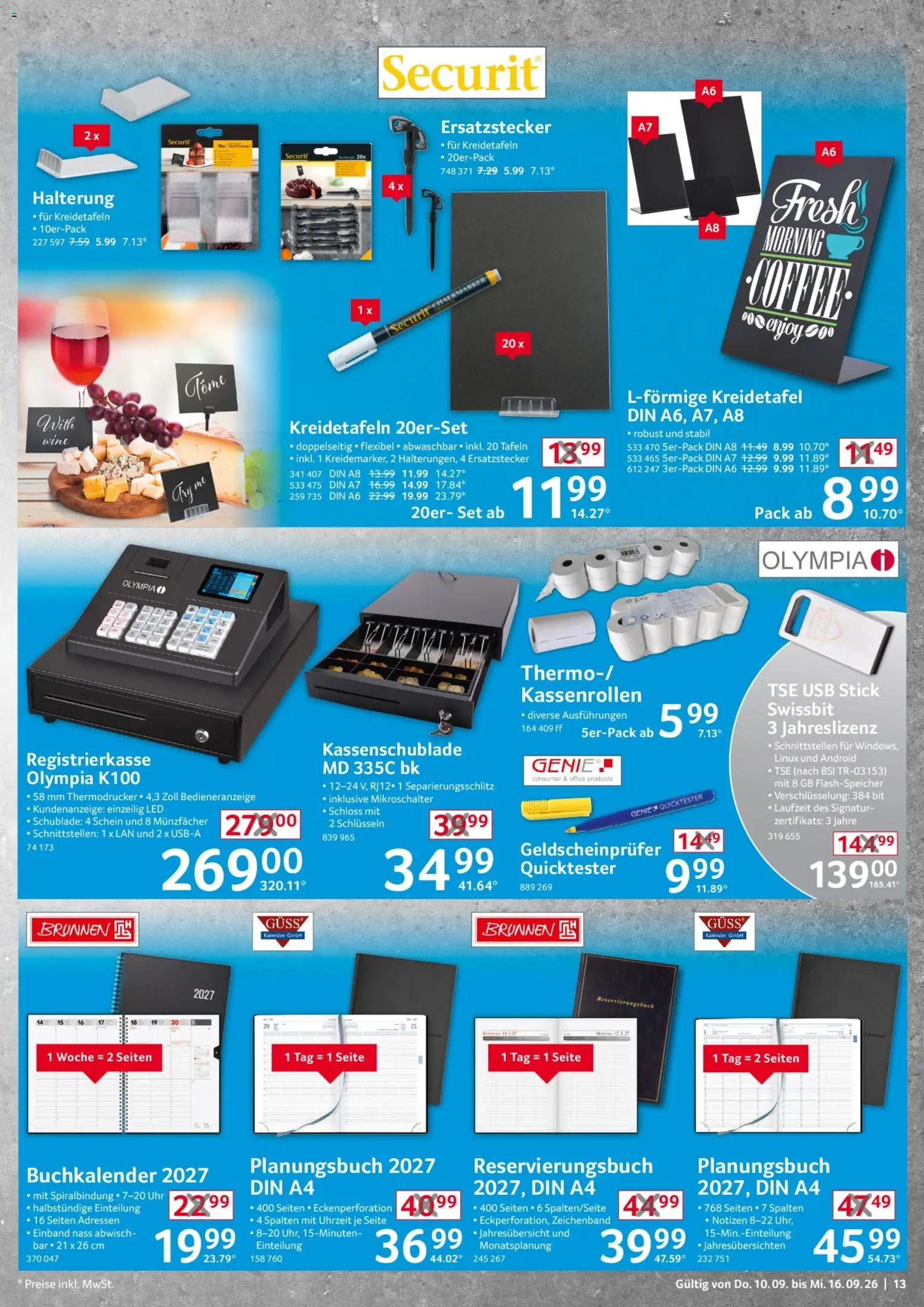 Vorschau von dem Prospekt des Geschäftes Selgros, gültig ab dem 10.09.2026 - Uhr, Usb stick, USB