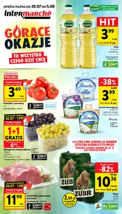Pogląd gazetki "Intermarche gazetka" ze sklepu Intermarche ważnej od 30.07.2026