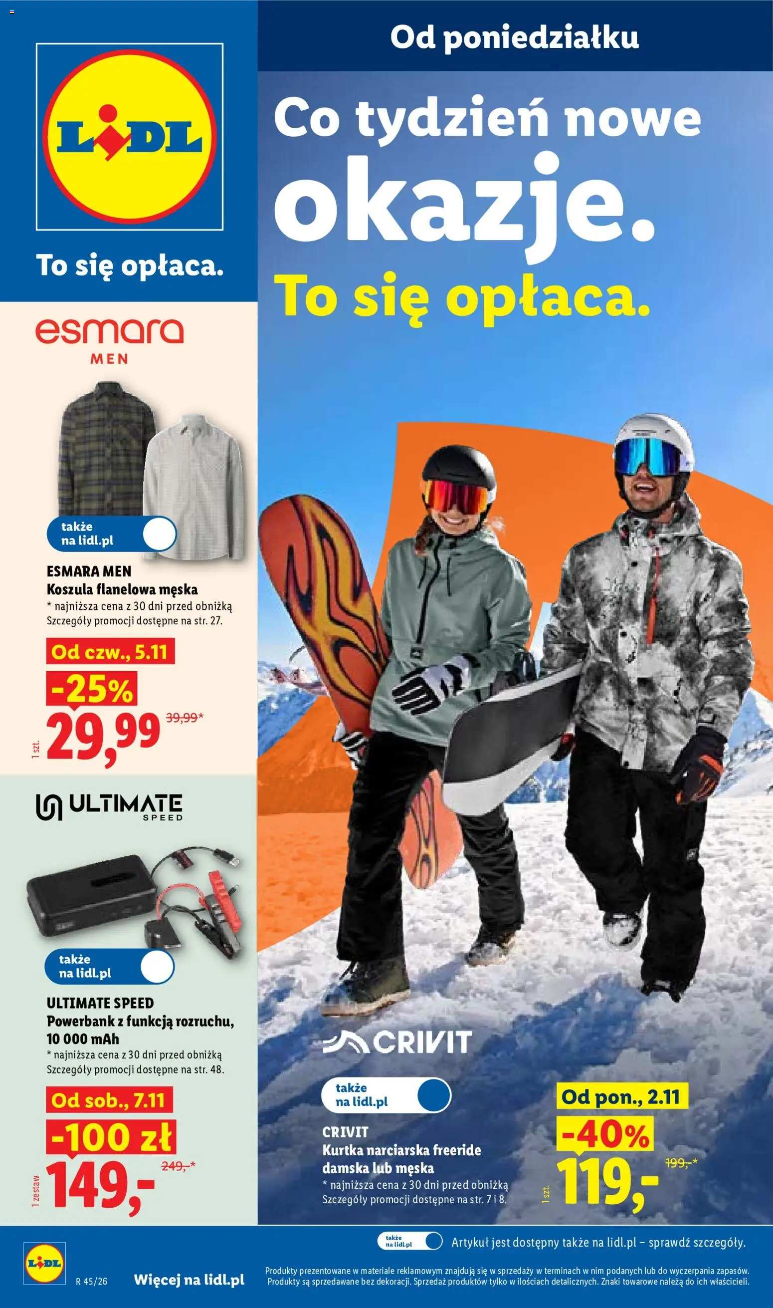 Náhled nabídky: Lidl Polsko Lidl Polsko katalog platný od 02.11.2026 - Ultimate Speed