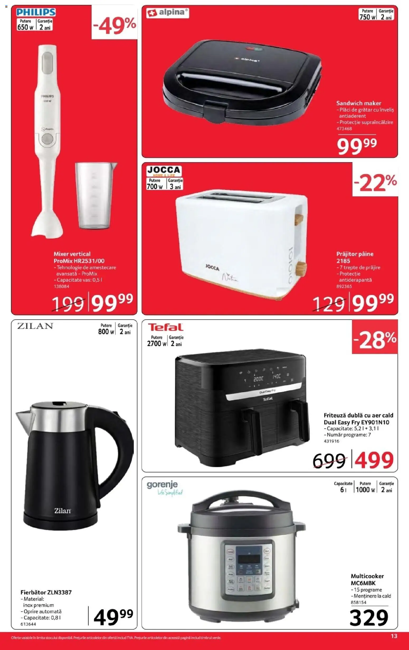 Previzualizarea de cataloage: Selgros Selgros Black Friday valabil de la 30.10.2026 - Philips, Grătar, Sandwich Maker, Mixer, Pâine, Mixer vertical, Premium, Friteuză