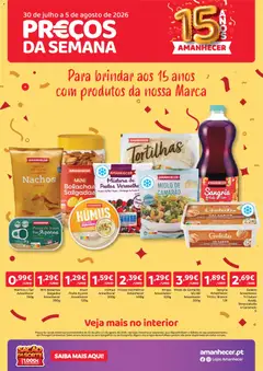 Pré-visualização do folheto da loja Amanhecer válida a partir de 30/07/2026