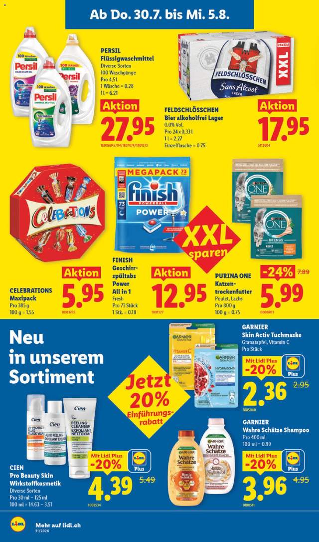 Neue Lidl Aktionen ab 30.07.