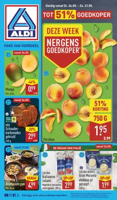 Voorbeeld van Aldi folder week 22 van winkel Aldi geldig vanaf 26-05-2026