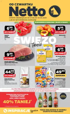 Pogląd gazetki "Netto gazetka od czwartku" ze sklepu Netto ważnej od 27.08.2026