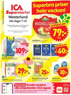 Förhandsgranska reklamblad Enköping från butik ICA Supermarket gäller från 18/05/2026