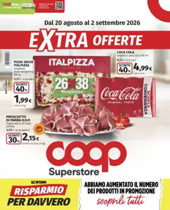 Anteprima dell'opuscolo COOP volantino Superstore dal negozio COOP valido da 20/08/2026