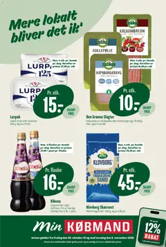 Eksempel på tilbudsavis Min Købmand - Tilbudsavis uge 45 fra butik Min Købmand gyldig fra 30/10/2026