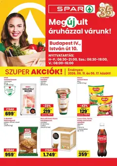 Spar - Spar Bp István út üzlet megújulás megtekintése, amely érvényes 2026.06.11.-től