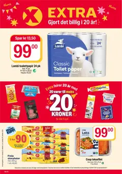 Forhåndsvis Coop Extra kundeavis fra butikk Coop Extra gyldig fra 12/10/2026