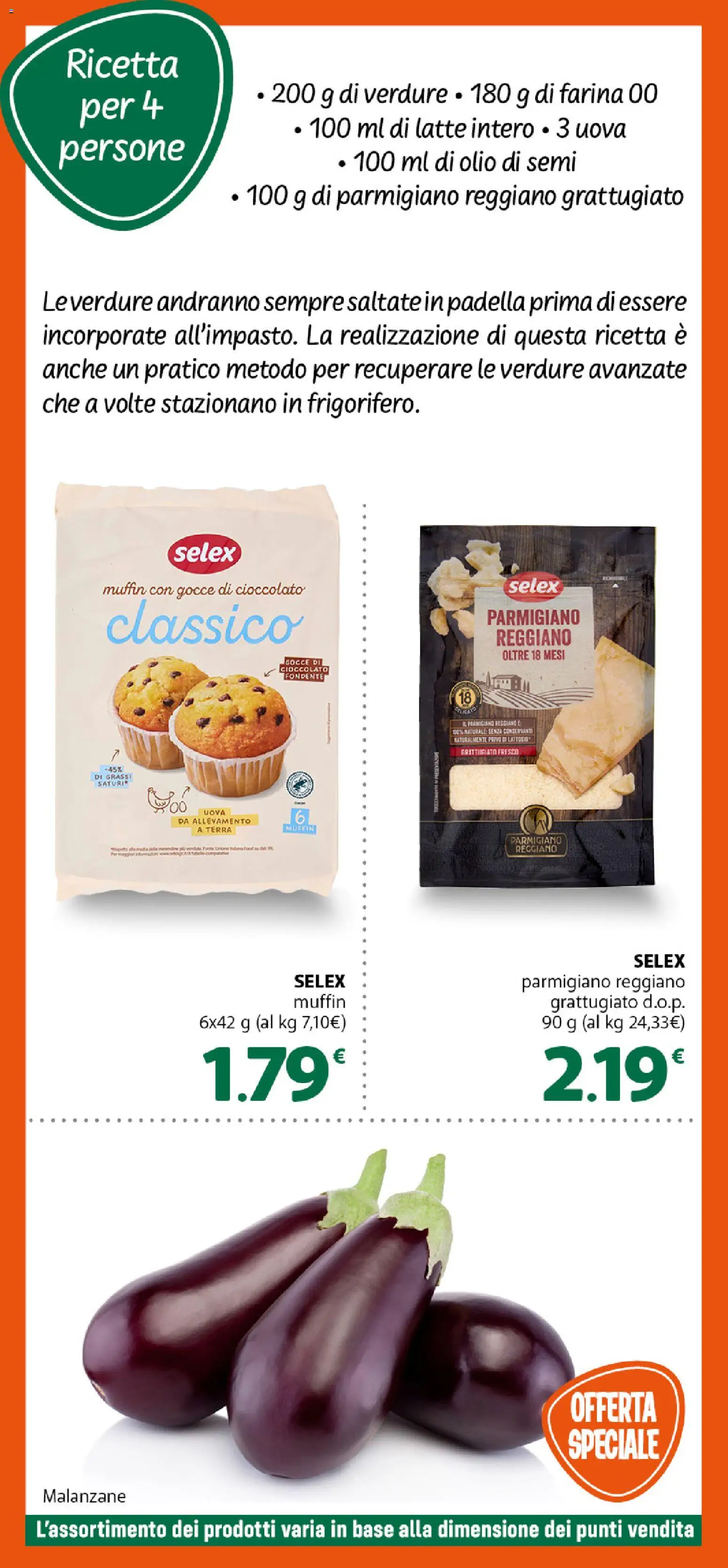 Anteprima dell'opuscolo DOK volantino Speciale brunch dal negozio DOK valido da 16/10/2026 - Latte, Terra, Cioccolato, Verdure, Farina, Uova, Padella, Parmigiano