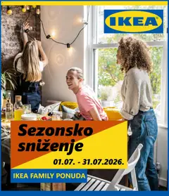 Pregled letka IKEA Katalog trgovine IKEA vrijedi od 01.07.2026