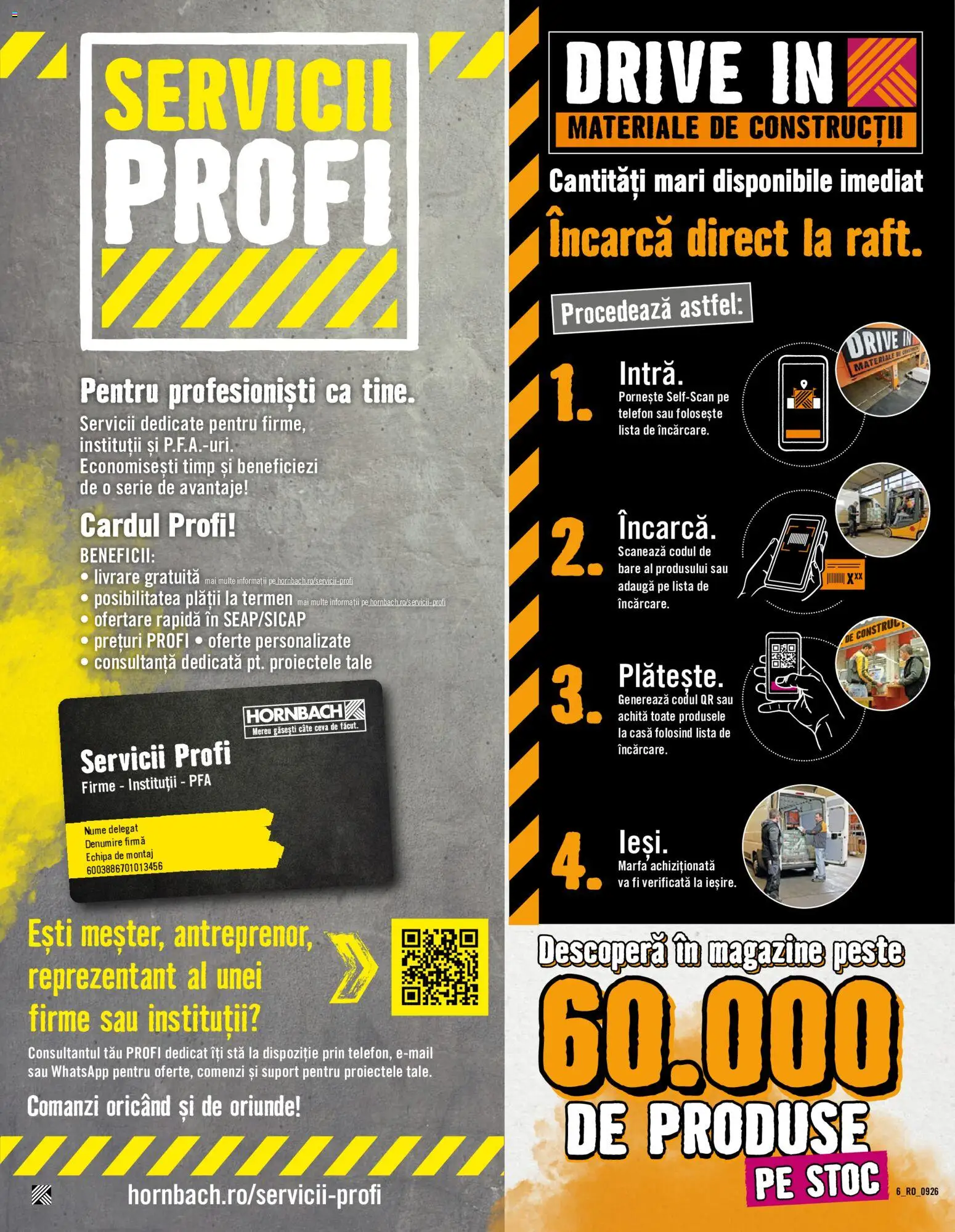 Previzualizarea de cataloage: Hornbach Hornbach Catalog valabil de la 15.09.2026 - Telefon, Pește, Suport