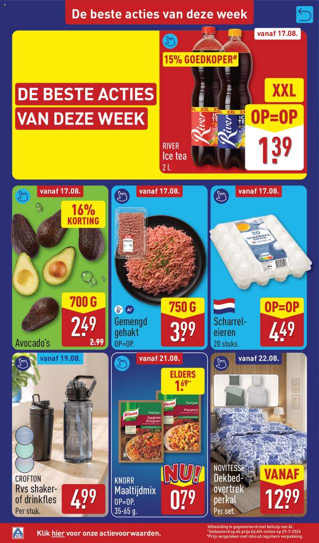 Nieuwe Aldi folder vanaf 17-08