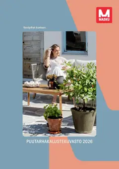 Kaupan Masku Masku tarjoukset - Puutarhakalustekuvasto 2026 esikatselu, voimassa 09/03/2026