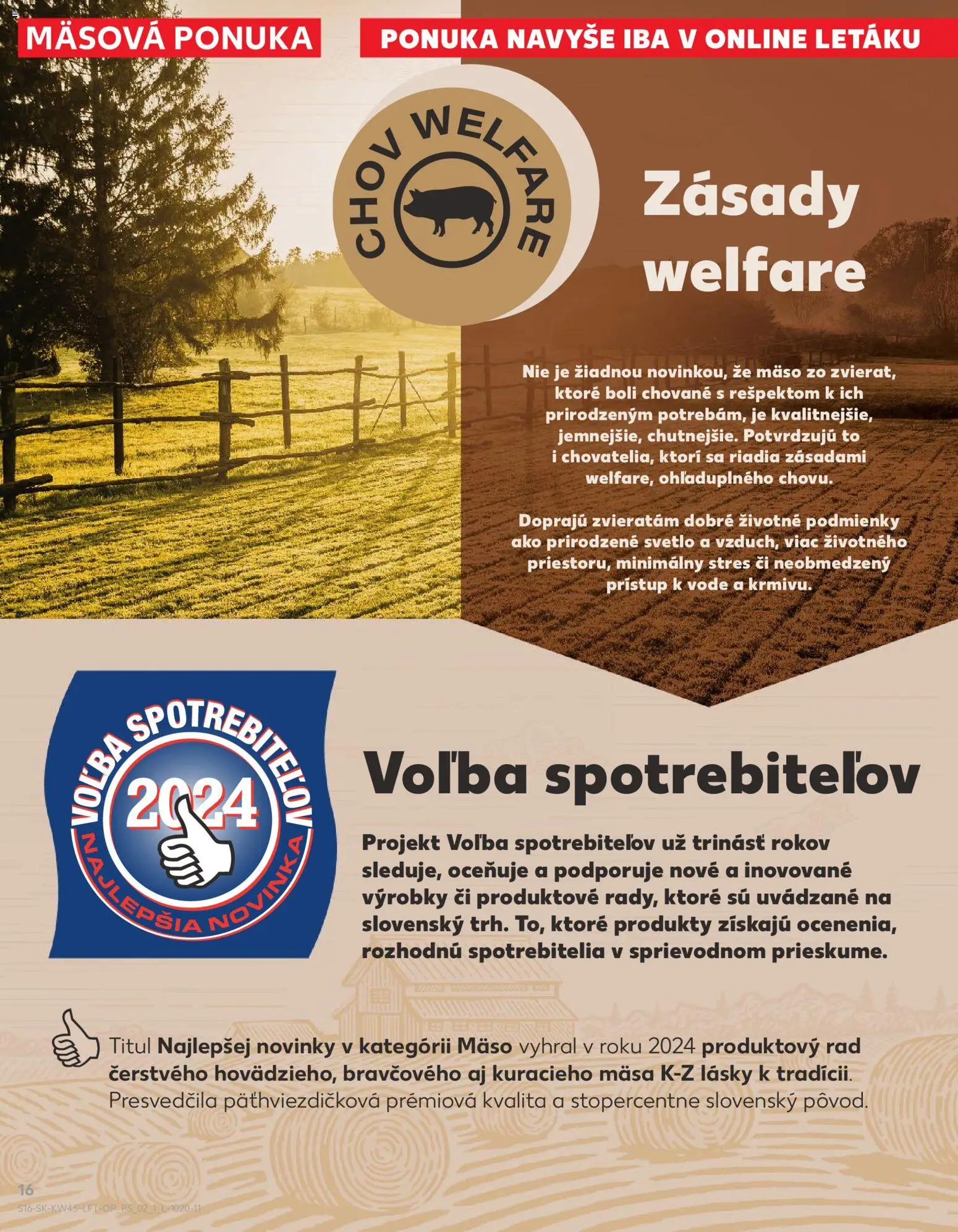 Náhľad Kaufland letáku platného od 06.11.2025 - Mäso, Svetlo