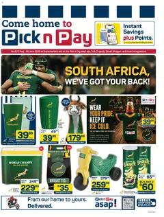 Preview of Pick n Pay flyer valid from 25/05/2026