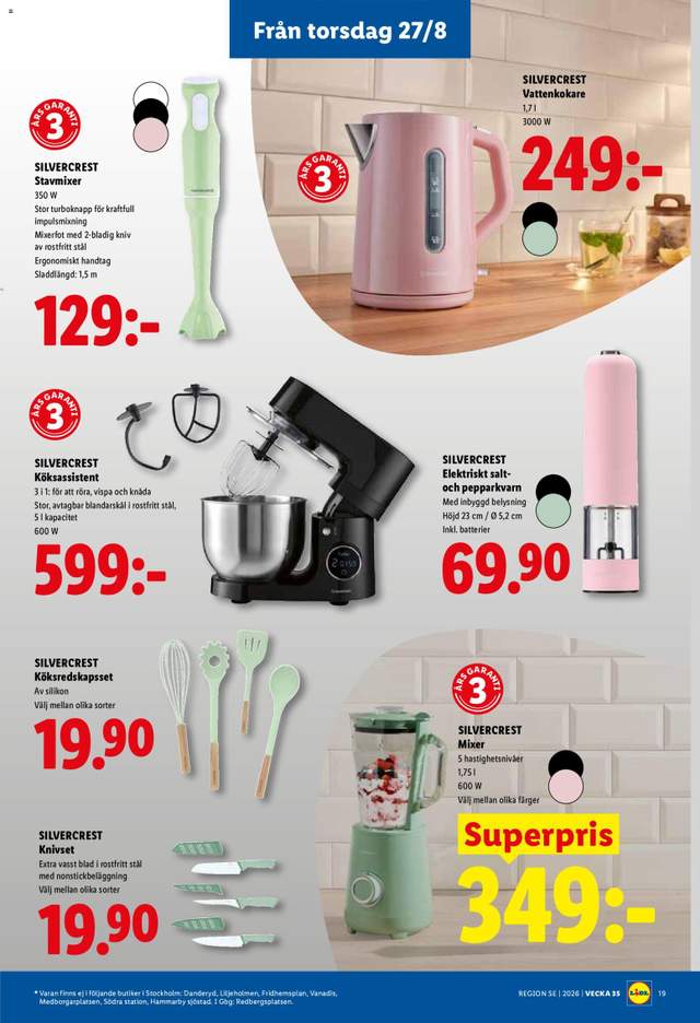 Nytt Lidl reklamblad från 24/08