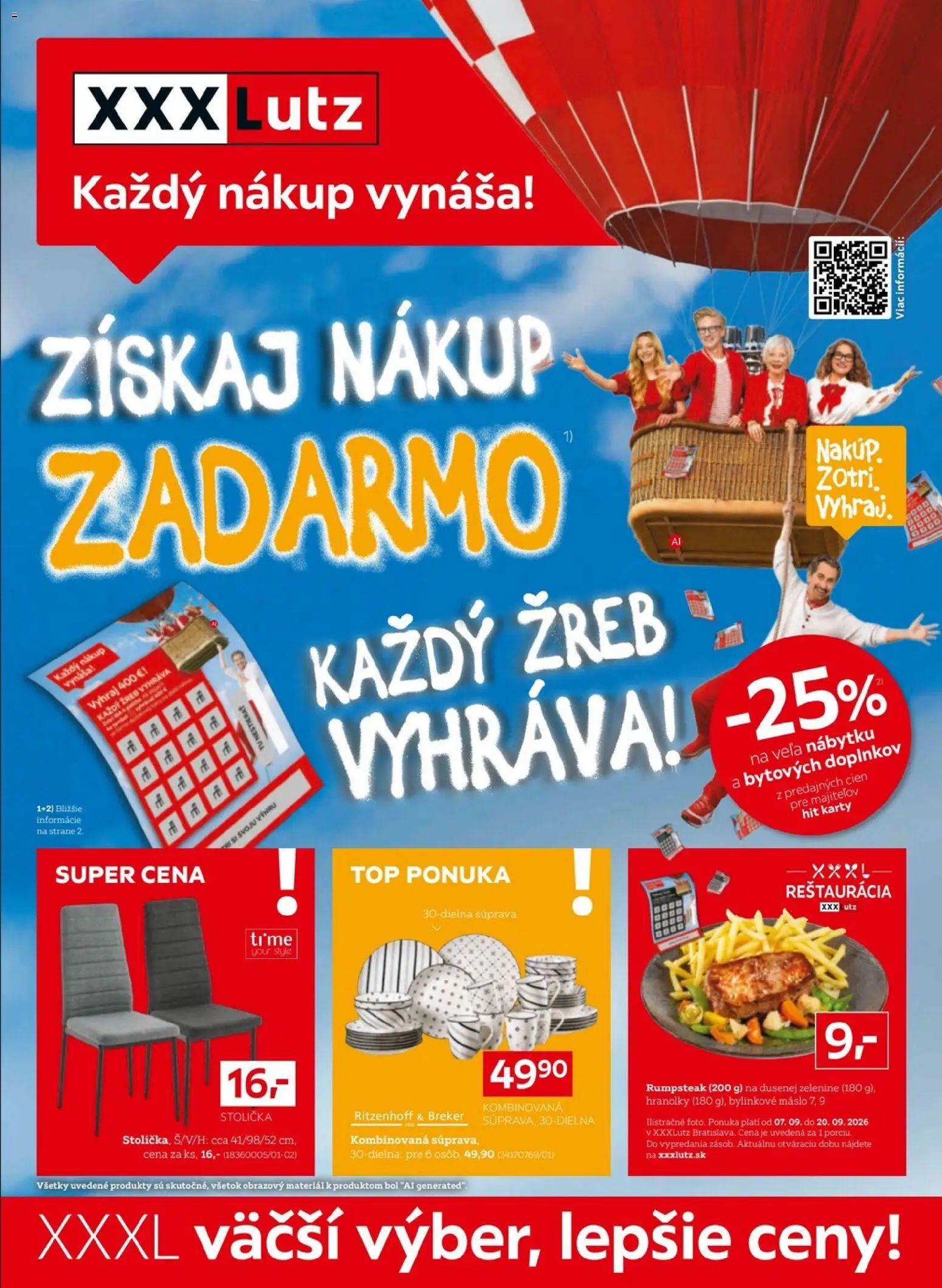 Náhľad XXXLutz letáku platného od 07.09.2026
