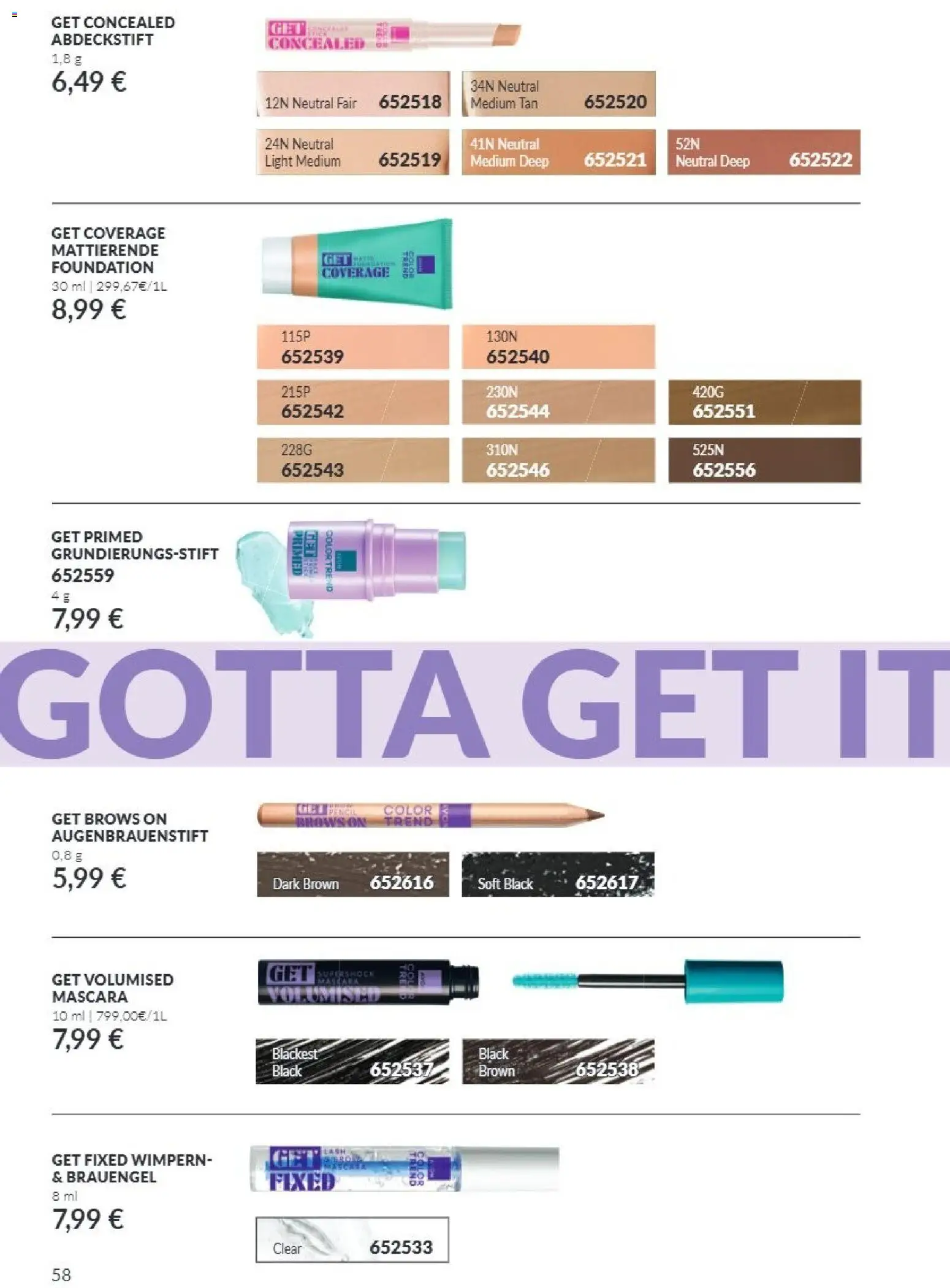 Vorschau von dem Prospekt des Geschäftes Avon, gültig ab dem 01.10.2026 - Foundation, Mascara, Augenbrauenstift