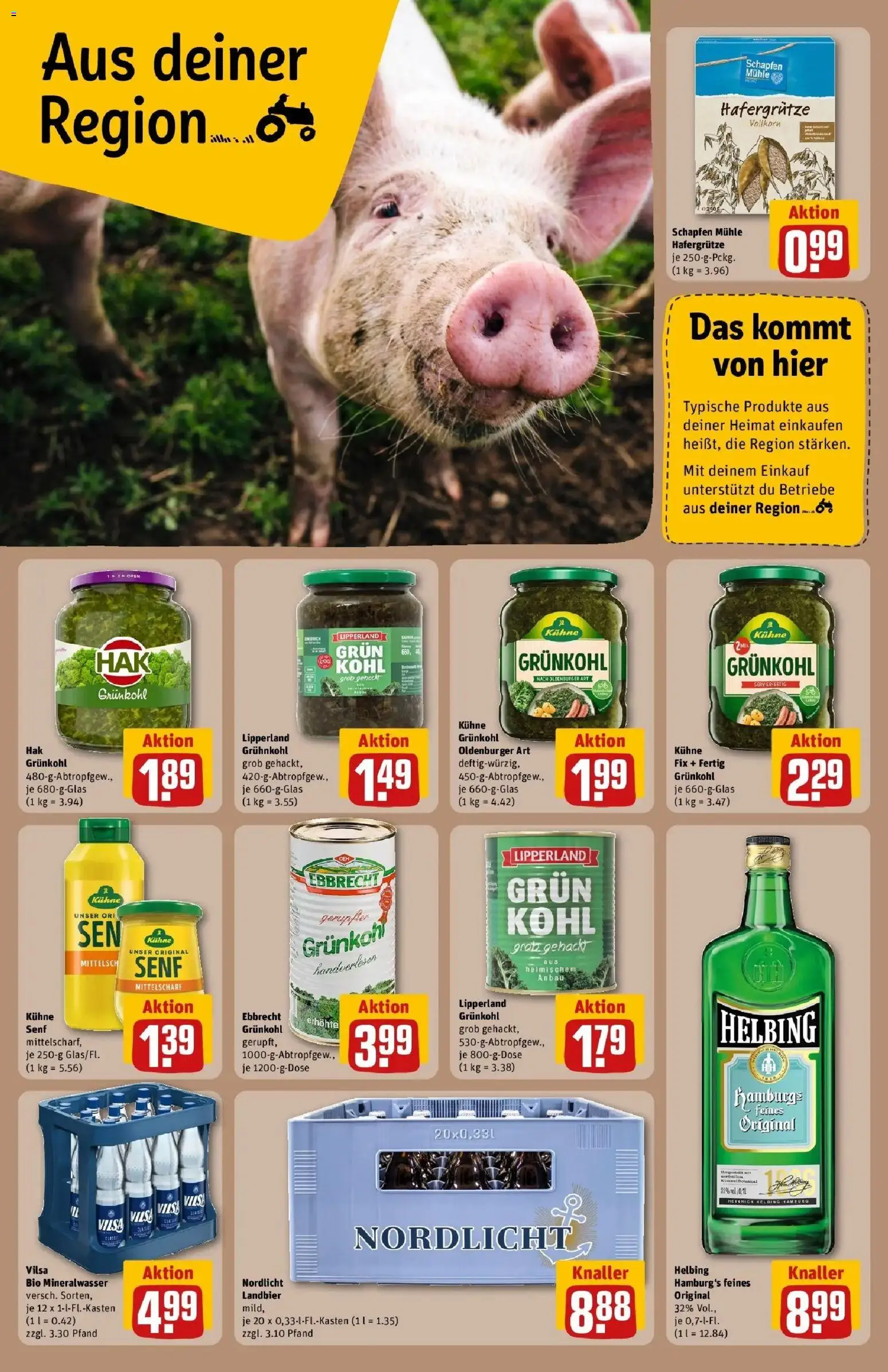 Vorschau von dem Prospekt des Geschäftes Rewe, gültig ab dem 26.10.2026