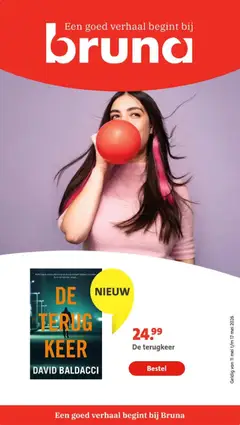 Voorbeeld van Bruna folder van winkel Bruna geldig vanaf 11-05-2026