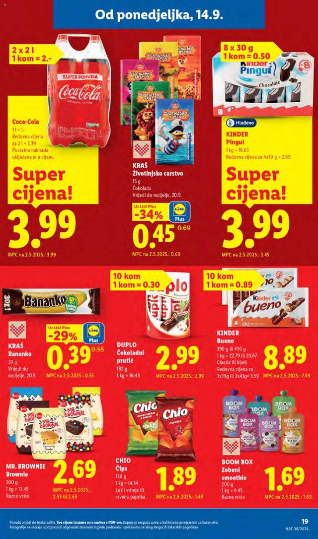 Novi Lidl katalog od 14.09.