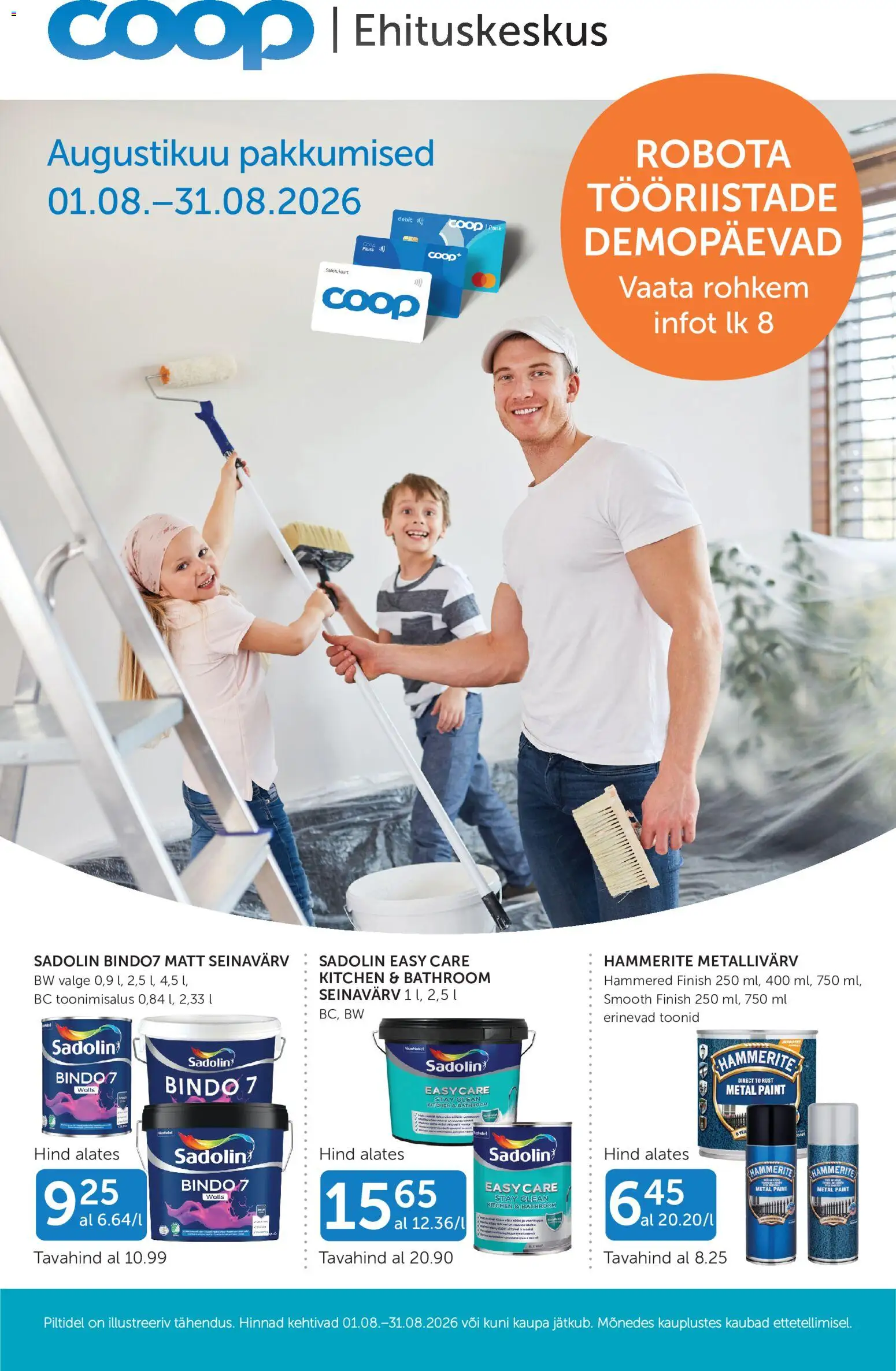 Coop kliendilehe eelvaade alates 01.08.2026