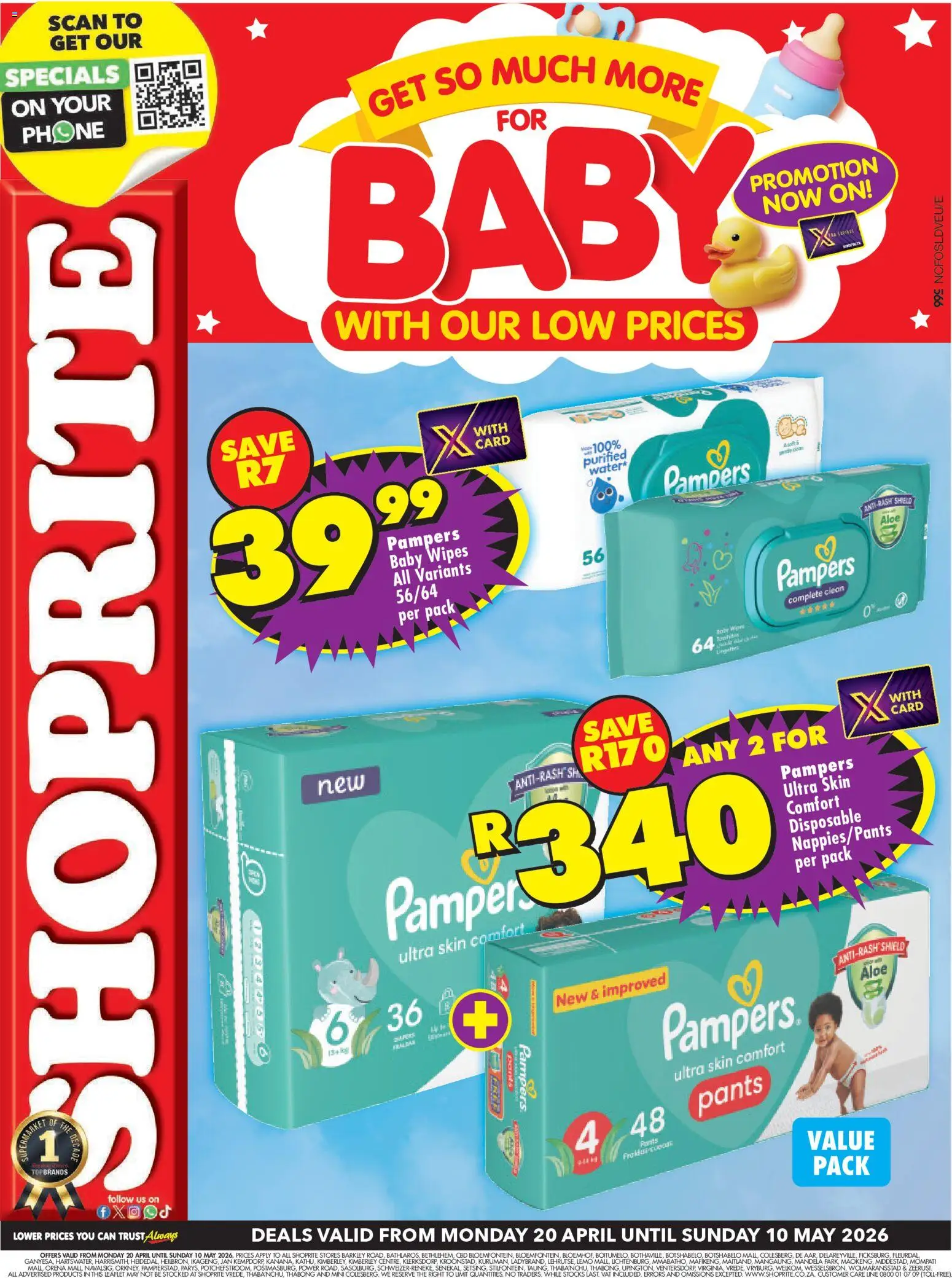 Preview of Shoprite flyer valid from 20/04/2026