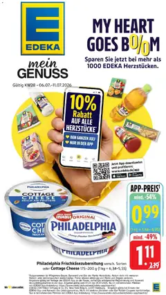 Vorschau von dem Prospekt des Geschäftes Edeka, gültig ab dem 05.07.2026