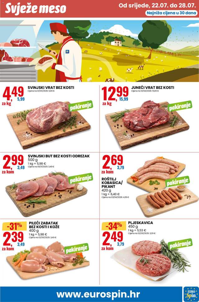 Novi Eurospin katalog od 22.07.