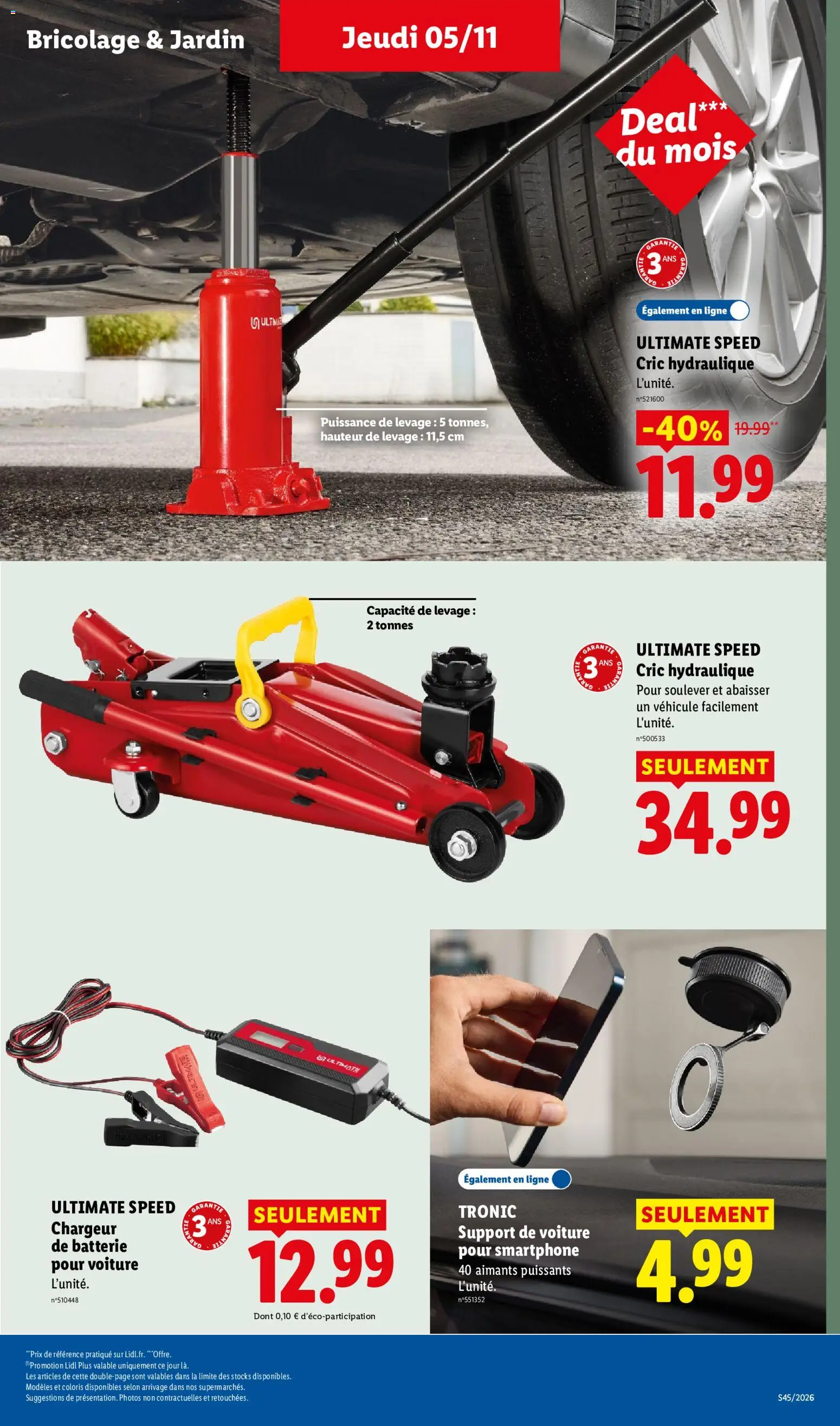 Prévisualisation de LIDL catalogue du magasin LIDL formulaire valide 05/11/2026