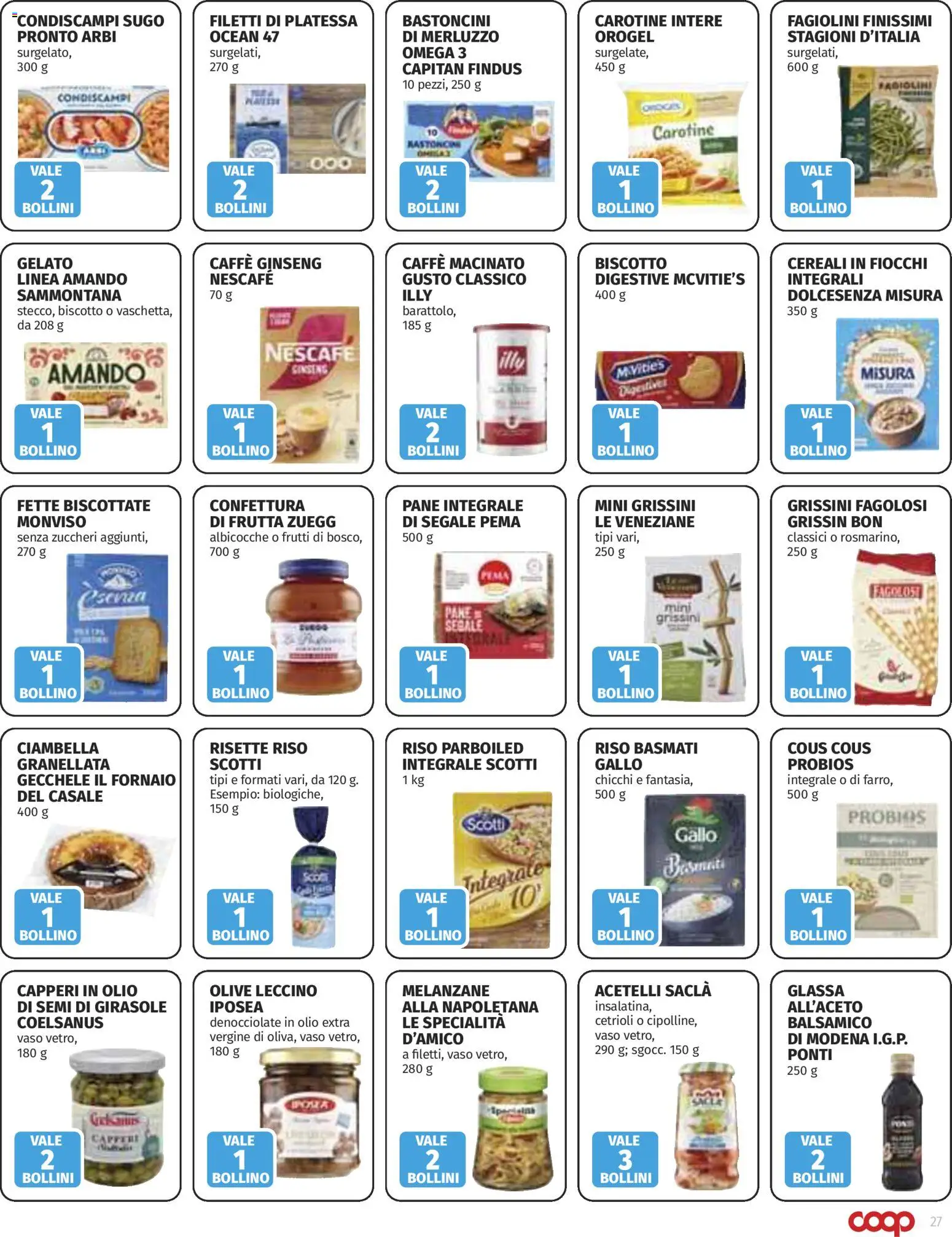 Anteprima dell'opuscolo COOP volantino Superstore Lombardia dal negozio COOP valido da 03/09/2026 - Gelato, Omega, Illy, Riso, Merluzzo, Cetrioli, Fiocchi, Glassa