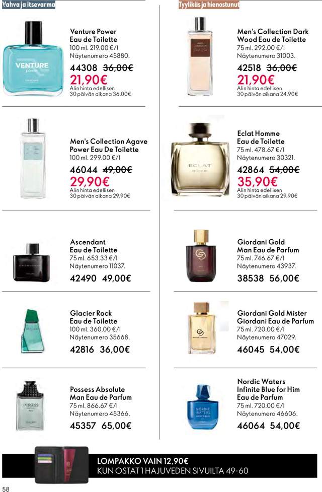 Uusi Oriflame kuvasto alkaen 03/06