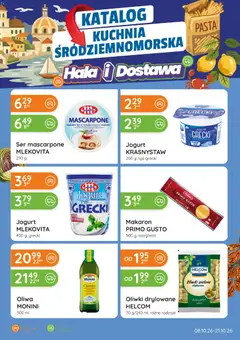 Pogląd gazetki "Eurocash gazetka - Katalog Kuchnia Śródziemnomorska" ze sklepu Eurocash ważnej od 08.10.2026