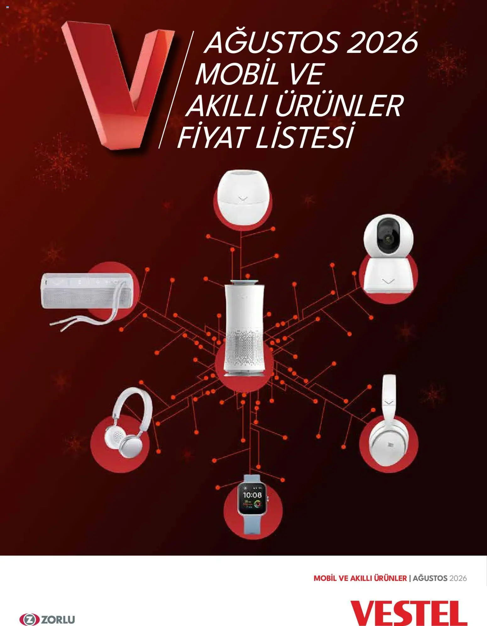 Vestel Vestel - Mobil ve Akıllı Ürünler 01.08.2026 - Broşürünün önizlemesi