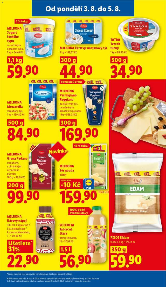 Nový Lidl leták od 03.08.